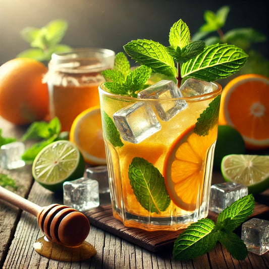 Peppermint Tea Health Benefits & Refreshing Citrus Cooler Recipe